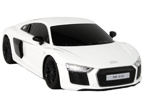 Auto R/C Audi R8 1:24 Rastar Białe Auto R/C Audi R8 1:24 Rastar Białe