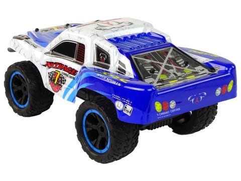Zdalnie Sterowane Auto RC Truck Monster 1:12 Białe Zdalnie Sterowane Auto RC Truck Monster 1:12 Białe