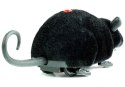 Mysz Zdalnie Sterowana Pilotem R/C Na Kółkach Duża Czarna Mysz Zdalnie Sterowana Pilotem R/C Na Kółkach Duża Czarna