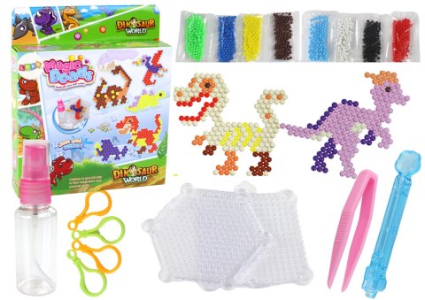 Zestaw Koralików Wodnych DIY Magiczne Koraliki 8 Kolorów Dinozaury Zestaw Koralików Wodnych DIY Magiczne Koraliki 8 Kolorów Dinozaury