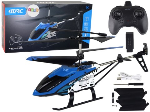 Aluminiowy Helikopter RC 2.4G Niebieski 15 Minut Lotu Aluminiowy Helikopter RC 2.4G Niebieski 15 Minut Lotu