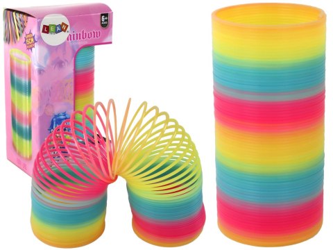 Kolorowa Magiczna Sprężyna Odstresowująca 15 CM Zabawka Kolorowa Magiczna Sprężyna Odstresowująca 15 CM Zabawka