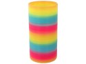 Kolorowa Magiczna Sprężyna Odstresowująca 15 CM Zabawka Kolorowa Magiczna Sprężyna Odstresowująca 15 CM Zabawka