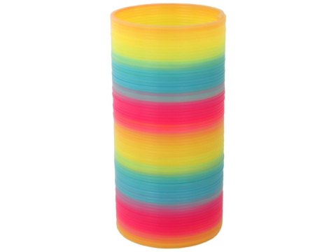 Kolorowa Magiczna Sprężyna Odstresowująca 15 CM Zabawka Kolorowa Magiczna Sprężyna Odstresowująca 15 CM Zabawka
