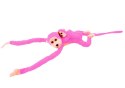 Maskotka Pluszowa Małpka z Dzieckiem Różowa 70 cm Maskotka Pluszowa Małpka z Dzieckiem Różowa 70 cm