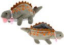 Pluszowy Dinozaur Piórnik Schowek Zawieszka Szary Pluszowy Dinozaur Piórnik Schowek Zawieszka Szary
