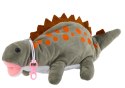 Pluszowy Dinozaur Piórnik Schowek Zawieszka Szary Pluszowy Dinozaur Piórnik Schowek Zawieszka Szary