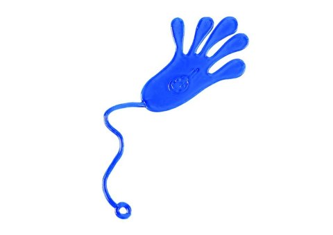 Lepka Rączka Łapka Elastyczna Glut Slime Niebieska Lepka Rączka Łapka Elastyczna Glut Slime Niebieska