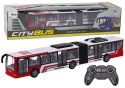 Autobus Miejski Zdalnie Sterowany RC Czerwono-Biały Autobus Miejski Zdalnie Sterowany RC Czerwono-Biały