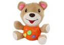 Pluszowy Miś Interaktywny Pluszak Pomarańczowy Grający 23 cm Pluszowy Miś Interaktywny Pluszak Pomarańczowy Grający 23 cm