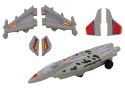 Myśliwiec Militarny F35 Jeżdżący Światła Dźwięki Szary Myśliwiec Militarny F35 Jeżdżący Światła Dźwięki Szary