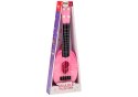 Ukulele Dla Dzieci Mini Gitara 4 Struny Motyw Brzoskwini Gitarka Różowa 15″ Ukulele Dla Dzieci Mini Gitara 4 Struny Motyw Brzoskwini Gitarka Różowa 15″