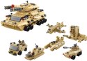 Zestaw Klocków Czołg Wojskowy Militarny Piaskowy 1000 El Zestaw Klocków Czołg Wojskowy Militarny Piaskowy 1000 El
