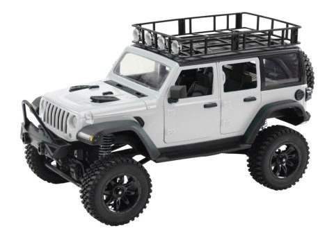 Auto Terenowe Zdalnie Sterowane RC 2.4G Napęd 4x4 Siwy Auto Terenowe Zdalnie Sterowane RC 2.4G Napęd 4x4 Siwy