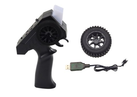 Auto Terenowe Zdalnie Sterowane RC 2.4G Napęd 4x4 Siwy Auto Terenowe Zdalnie Sterowane RC 2.4G Napęd 4x4 Siwy