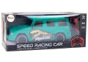 Auto Zdalnie Sterowane RC z Dinozaurem w Skali 1:10 Zielone Auto Zdalnie Sterowane RC z Dinozaurem w Skali 1:10 Zielone