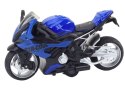 Motocykl Sportowy z Napędem Frykcyjnym 3 Kolory Biały Zielony Niebieski Motocykl Sportowy z Napędem Frykcyjnym 3 Kolory Biały Zielony Niebieski
