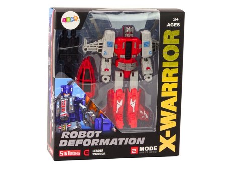 Robot-Helikopter 2w1 Transformacja X-Warrior Czerwony Robot-Helikopter 2w1 Transformacja X-Warrior Czerwony