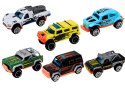 Zestaw Metalowych Autek Terenowych 1:64 6 sztuk Zestaw Metalowych Autek Terenowych 1:64 6 sztuk