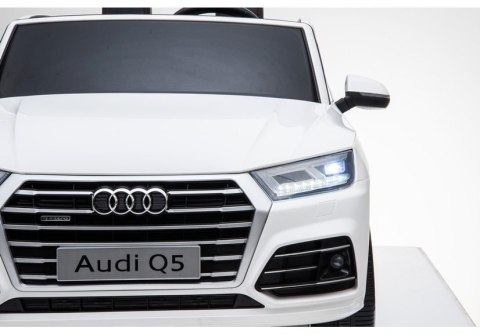 Pojazd na Akumulator Nowe Audi Q5 2-osobowe Białe Pojazd na Akumulator Nowe Audi Q5 2-osobowe Białe