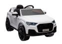 Auto na Akumulator Audi Q7 Białe Auto na Akumulator Audi Q7 Białe