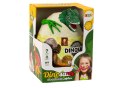 Jajo Z Dinozaurami Do Malowania Farbki Pędzelki DIY Zielony Jajo Z Dinozaurami Do Malowania Farbki Pędzelki DIY Zielony