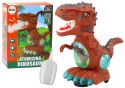 Dinozaur Tańczący Czujnik Przeszkód Światła Dźwięki Brązowy Dinozaur Tańczący Czujnik Przeszkód Światła Dźwięki Brązowy