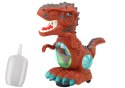 Dinozaur Tańczący Czujnik Przeszkód Światła Dźwięki Brązowy Dinozaur Tańczący Czujnik Przeszkód Światła Dźwięki Brązowy