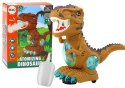 Dinozaur Tańczący Czujnik Przeszkód Światła Dźwięki Żółty Dinozaur Tańczący Czujnik Przeszkód Światła Dźwięki Żółty