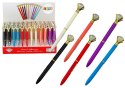 Długopis Z Diamentem Niebieski Wkład 0.7mm Mix Długopis Z Diamentem Niebieski Wkład 0.7mm Mix