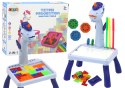 Mini Projektor Stolik Tetris 2w1 Jednorożec Niebieski Mini Projektor Stolik Tetris 2w1 Jednorożec Niebieski
