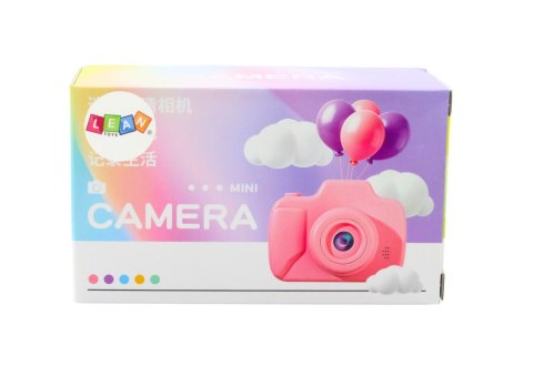 Aparat Dla Dzieci Zdjęcia Nagrywanie Gry Karta Pamięci 64GB Różowy Aparat Dla Dzieci Zdjęcia Nagrywanie Gry Karta Pamięci 64GB Różowy
