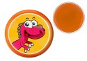 Dysk Latający Frisbee z Dinozaurem Pomarańczowy 20 Cm Dysk Latający Frisbee z Dinozaurem Pomarańczowy 20 Cm