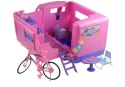 Camping z Rowerem i Akcesoriami dla Barbie