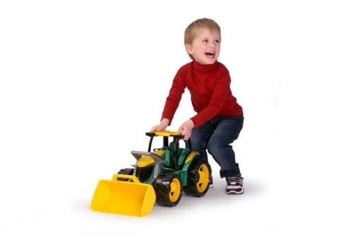 Traktor Spychacz LENA Zielono Żółty Ruchoma Łyżka Traktor Spychacz LENA Zielono Żółty Ruchoma Łyżka