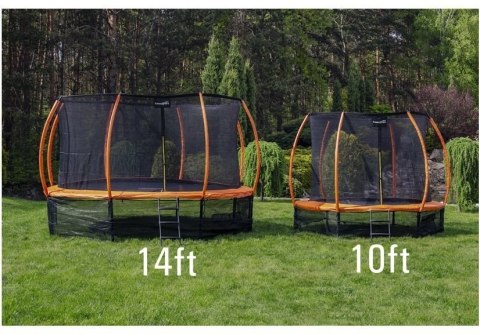 Trampolina LEAN SPORT BEST 14ft z siatką Trampolina LEAN SPORT BEST 14ft z siatką