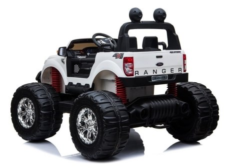 Pojazd na Akumulator Ford Ranger Monster LCD Biały Pojazd na Akumulator Ford Ranger Monster LCD Biały