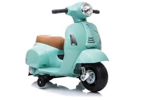 Skuter na Akumulator Vespa GTS 300 Mini Turkusowy Skuter na Akumulator Vespa GTS 300 Mini Turkusowy