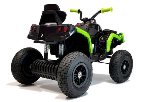 Quad na Akumulator BDM0906 Pompowane Koła Czarny Quad na Akumulator BDM0906 Pompowane Koła Czarny