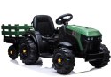Traktor z Przyczepą na akumulator BDM0925 Zielony Wojskowy Traktor z Przyczepą na akumulator BDM0925 Zielony Wojskowy