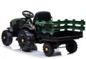 Traktor z Przyczepą na akumulator BDM0925 Zielony Wojskowy Traktor z Przyczepą na akumulator BDM0925 Zielony Wojskowy