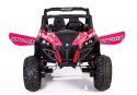 Auto Na Akumulator Jeep XMX603 Różowy MP4 Auto Na Akumulator Jeep XMX603 Różowy MP4