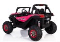 Auto Na Akumulator Jeep XMX603 Różowy MP4 Auto Na Akumulator Jeep XMX603 Różowy MP4