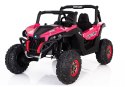 Auto Na Akumulator Jeep XMX603 Różowy MP4 Auto Na Akumulator Jeep XMX603 Różowy MP4