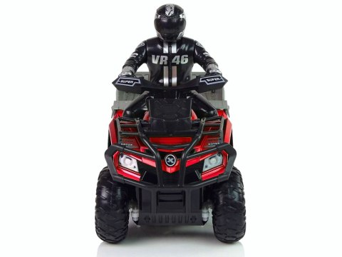 Quad z Przyczepką 1:10 Off-Road Czerwony 2,4G Quad z Przyczepką 1:10 Off-Road Czerwony 2,4G