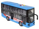 Autobus Dwupiętrowy Niebieski Dźwięk Światła Autobus Dwupiętrowy Niebieski Dźwięk Światła