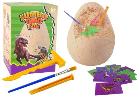 Zestaw Archeologiczny Wykopaliska Ogromne Jajo 16 Figurek Dinozaur Zestaw Archeologiczny Wykopaliska Ogromne Jajo 16 Figurek Dinozaur