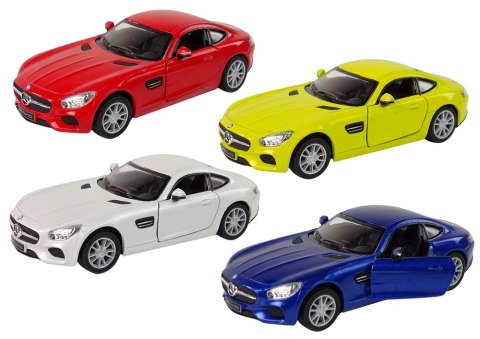 Metalowe Autko Mercedes AMG GT 1:36 4 Kolory HXKT188 Metalowe Autko Mercedes AMG GT 1:36 4 Kolory HXKT188