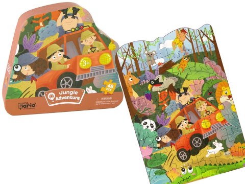 Puzzle Podróż Przyjaciele Las 48 Elementów Puzzle Podróż Przyjaciele Las 48 Elementów