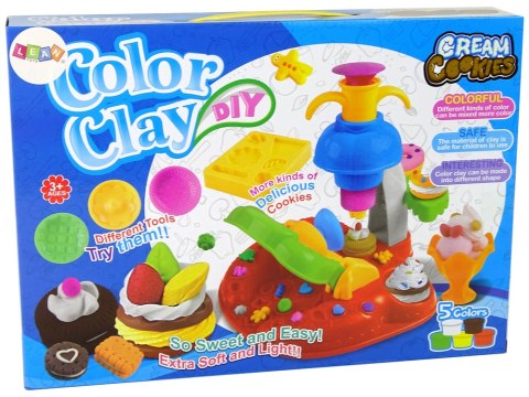 Zestaw Ciastolina Akcesoria Desery 5 Sztuk Zestaw Ciastolina Akcesoria Desery 5 Sztuk